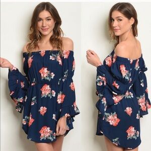 Floral Midi Dress NWT